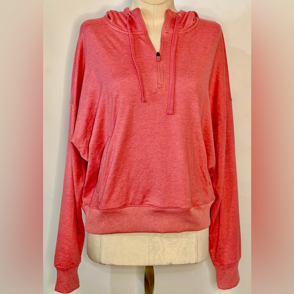 Gap Fit Long Sleeve Brushed Tech Jersey Hoodie